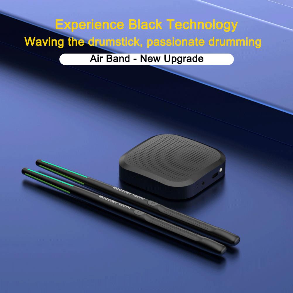 Virtual Electronic Air Drum Set Portable Virtual Reality Drum Kit Smart Electronic Drum Set Professional Gift for Family