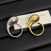 Anillos de dedo de Metal con forma de gota de agua a la moda, anillos abiertos irregulares simples exagerados para mujeres y hombres, regalos de joyería de fiesta de moda Punk Vintage