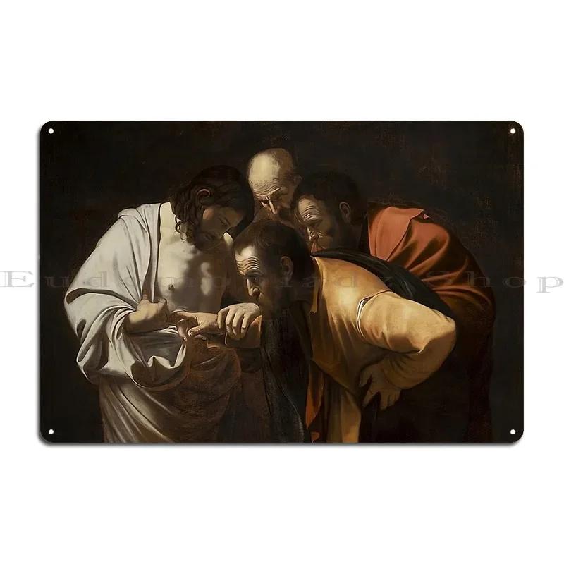 Caravaggio Paintings Caravaggio Artwork Caravaggio Artist Metal Sign Club Iron Home Decoration Designing Tin Sign Poster 20x30cm(7.8x11.8inch)