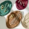 Mini Jewelry Tray Cloud Shape Jewelry Display Plate  for Ring Stud Brooch Hair Clip
