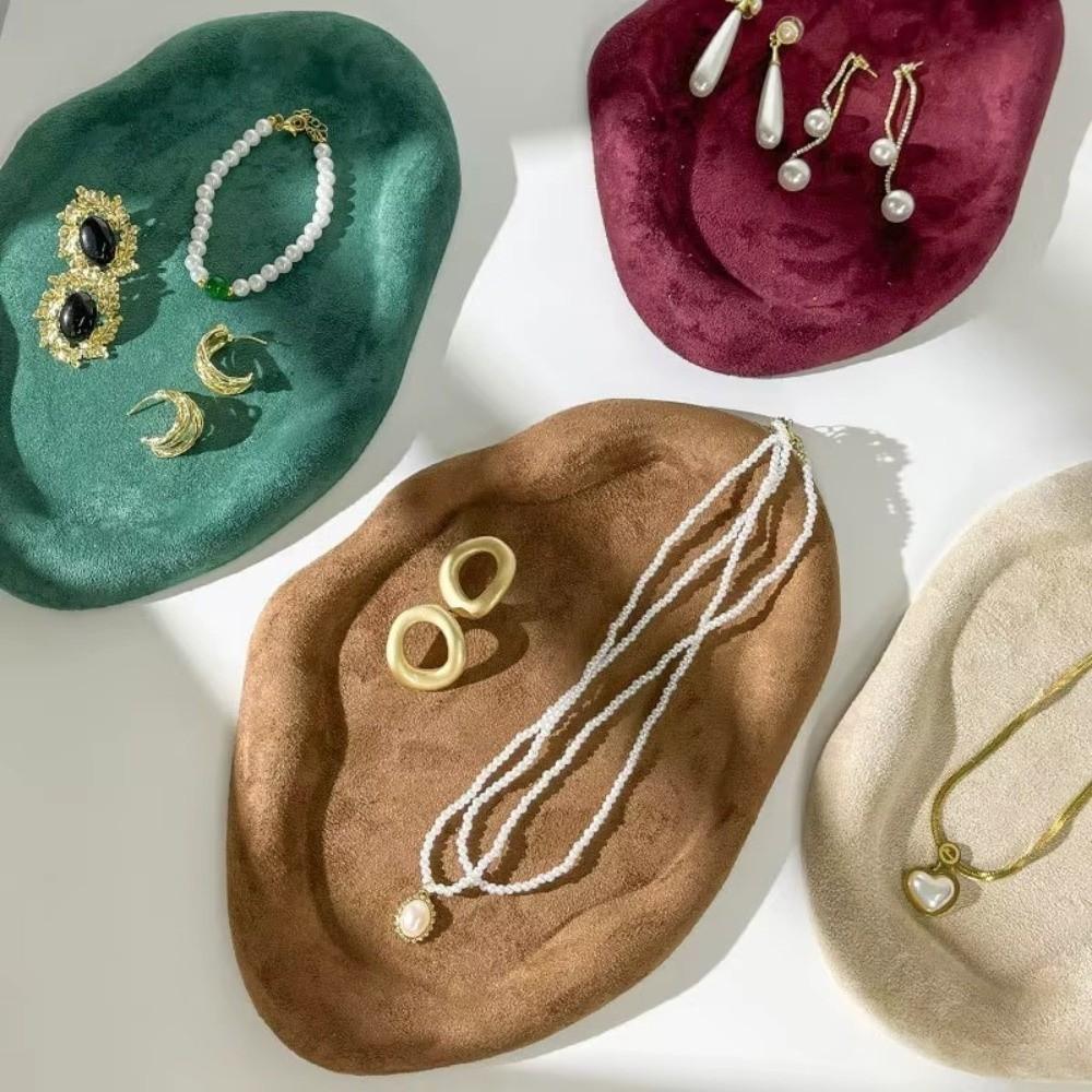 Mini Jewelry Tray Cloud Shape Jewelry Display Plate  for Ring Stud Brooch Hair Clip