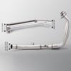 For Yamaha Tenere 700 2019-2025 Motorcycle Exhaust Header Pipe with Heat Shield Slip-On Mid Link Pipe Escape Moto