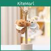 Entzückender Mini-Plüsch-Brillen-Hunde-Schlüsselanhänger Niedliches Accessoire Für Mädchen Geschenke Und Dekoration