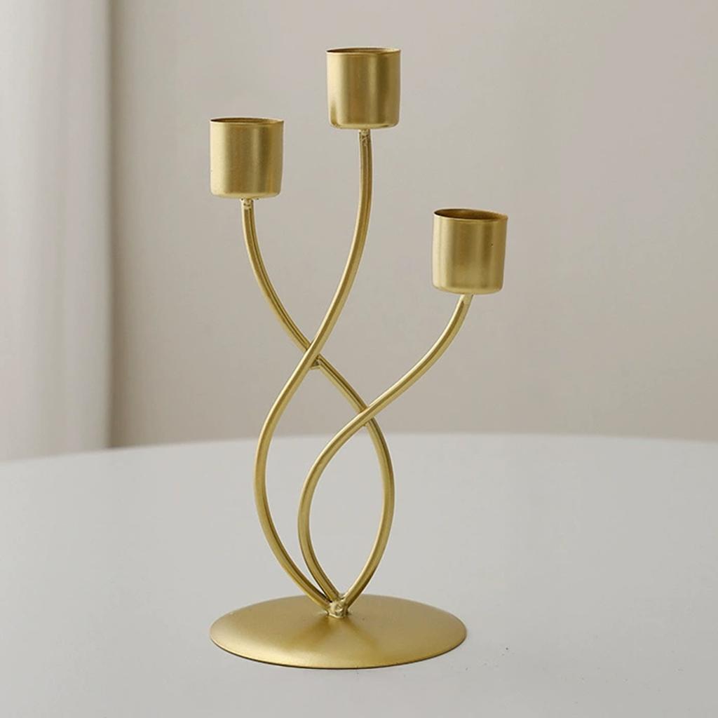 Modern Minimalist Candle Holders Elegant Romantic Dinner Setting for Wedding & Party Decor