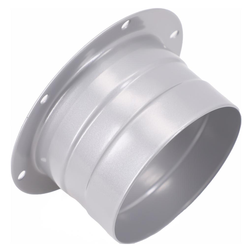 Flangia Flangia Connessione Adattatore Flangia Grigio Zincato Tubo di Ventilazione