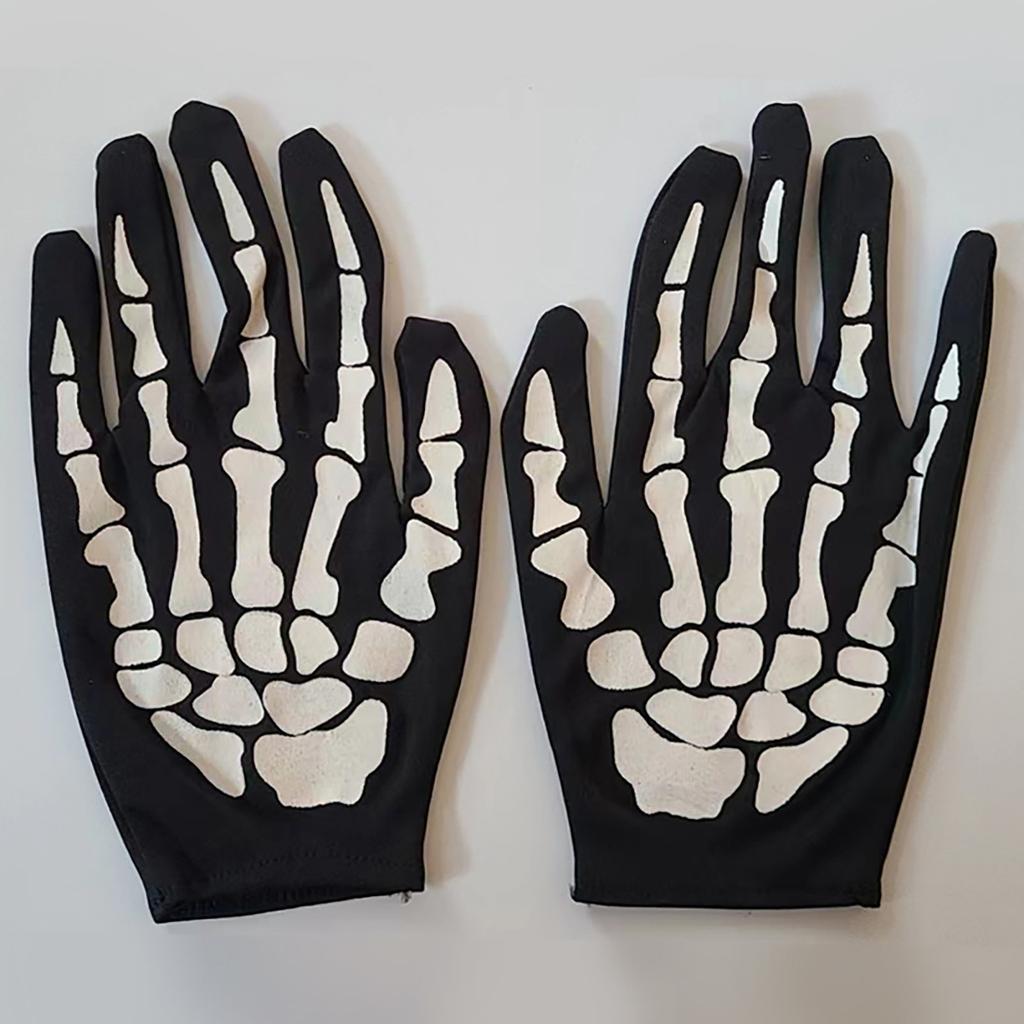 Halloween Skelett Handschuhe Performance Maskerade Handschuhe