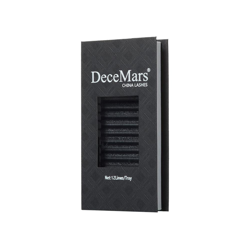 DeceMars 10D Natural Clover Grafted Individual False Eyelashes - Long-lasting Extensions
