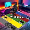 Custom Name Personalized Mighty Morphin Power Rangers Print Carpet, Versatile Home Decor Rug, for Playroom, Apartment, Balcony, Entryway, Hallway Gift