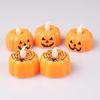 2025 New Halloween Party Pumpkin Lantern Ornaments Decorations Led Electronic Lights Glowing Pumpkin Candle Lights