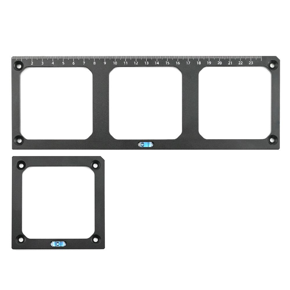 Aliaj de aluminiu 86 tip priză comutator gaură perforare șablon computere control numeric precis