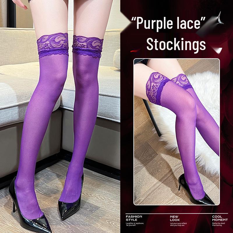 2024 New Plus Size Black Stockings with Seductive, Passionate, and Erotic Design for Women