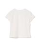 MILLO WOMEN Wave Mesh T-Shirt [Ivory]