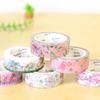21 Design Original Paper Washi Tape Flower 15mm Adhesive Masking Tapes DIY Decoration Stickers