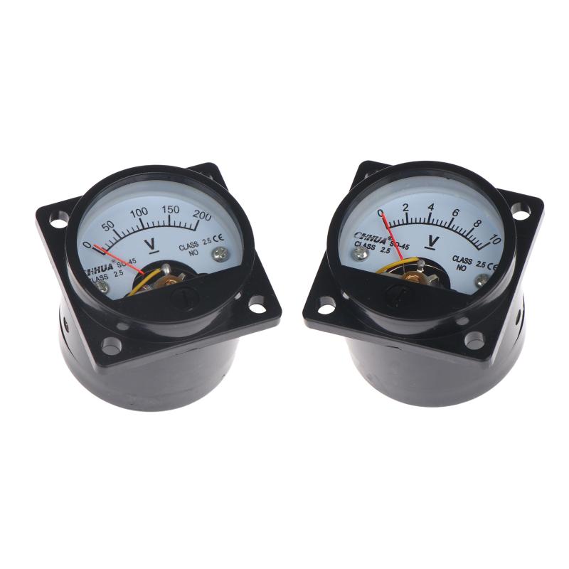 So-45 Analog Dc 1V-800V Voltmeter Sensitive Pointer Accurate Display Long Service Life For Electrical Testing Industrial Project