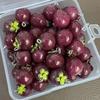 Resin Mini Fake Fruit Pendants 5Pcs Realistic Simulation Ornaments for DIY Greeting Card Decor Craft Making Supplies