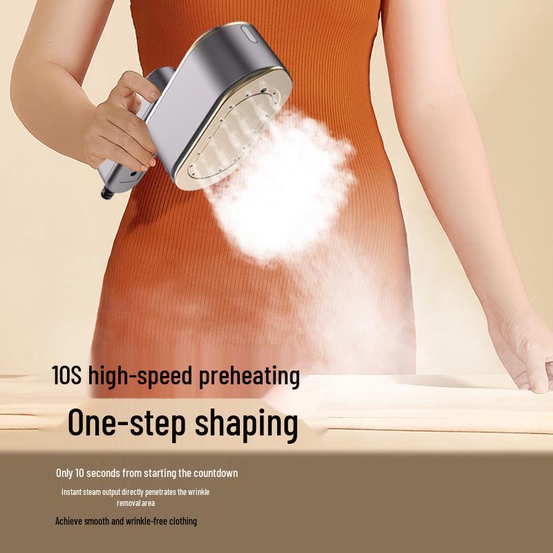 Wall-Mounted Handheld Garment Steamer: Mini Portable Electric Iron & Wrinkle Remover