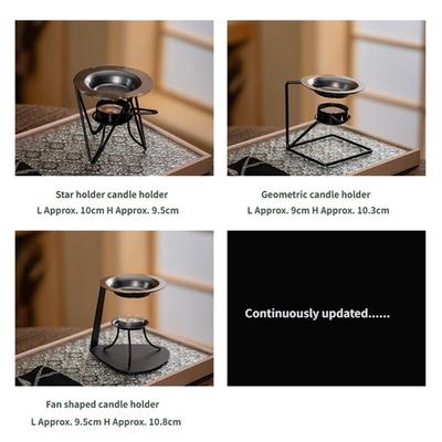 Metal Essential Oil Burners Wax Melt Burners Aromatherapys Holder Candle Tealight Holder Christmas Housewarmings Gift