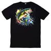 T-Shirt Lustiges Angler Fisch Motiv