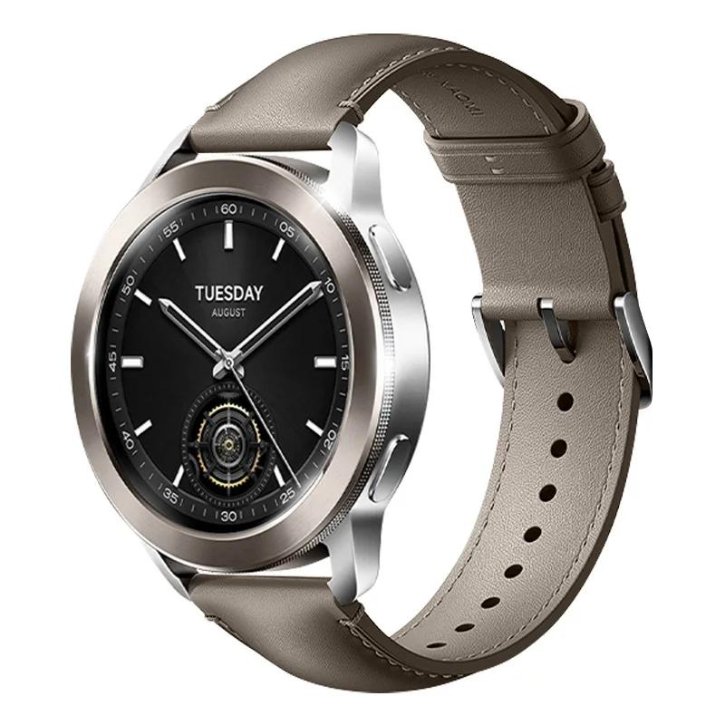 22MM Leather Sports Strap for HUAWEI Watch GT3 4 5 Xiaomi Watch S4/S4 Sport/S3 Soft Bracelet for Xiaomi Watch Series S2/S1 Pro Color Band Accessories