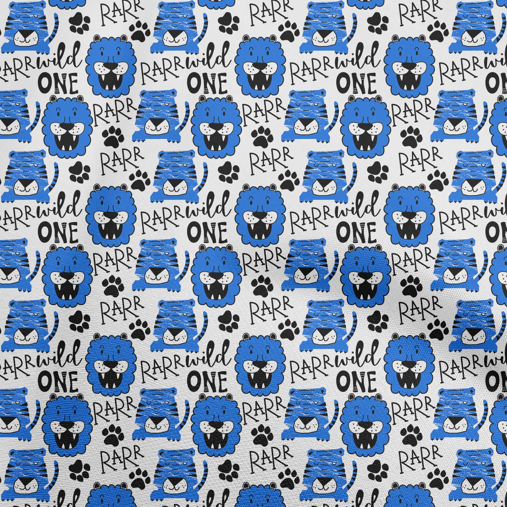 

OneOone Cotton Flex Brown Fabric Дитячий одяг для тварин Тканина своїми руками Тканина для стьобання Тканина з принтом 40 дюймів 42 Inch Wide - Viscose Chiffon середній синього кольору