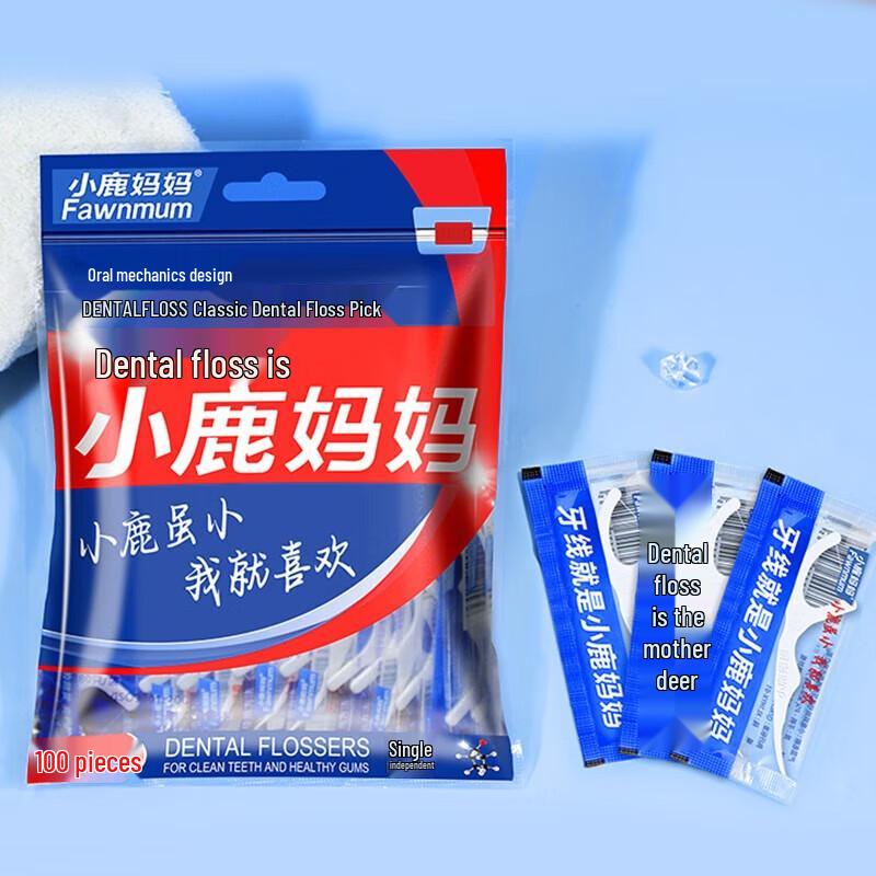 

Xiao Lu Mama 100-Count Ultra-Fine Dental Floss Picks