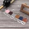 Leather Bottle Opener Keychain Multi-functional Kitchen Gadget Creative Fashionable Keyring  Bar