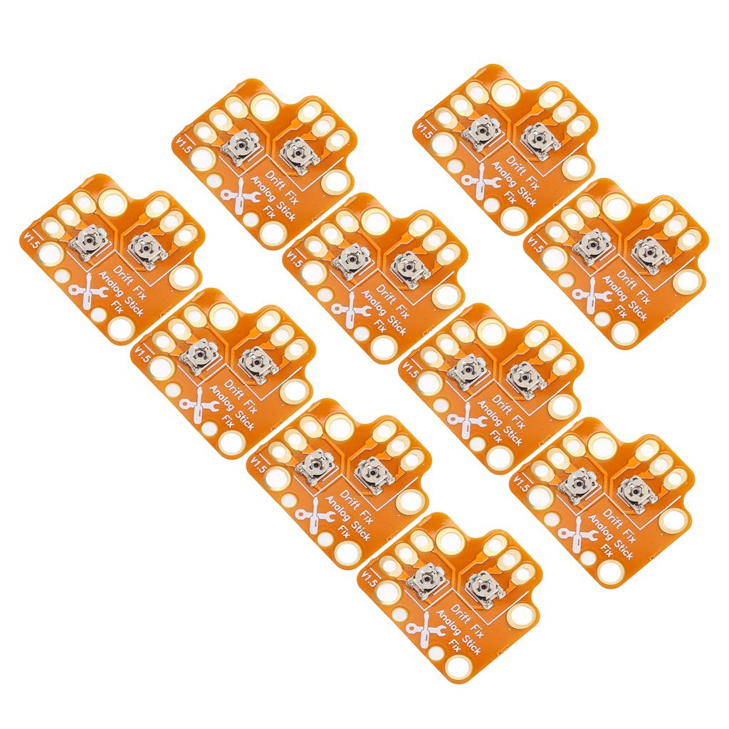 10Pcs Universal Gamepad Joystick Drift Repair Board 3D Thumb Stick Drift Fix Mod for PS4 for PS5 for XBOX Gold