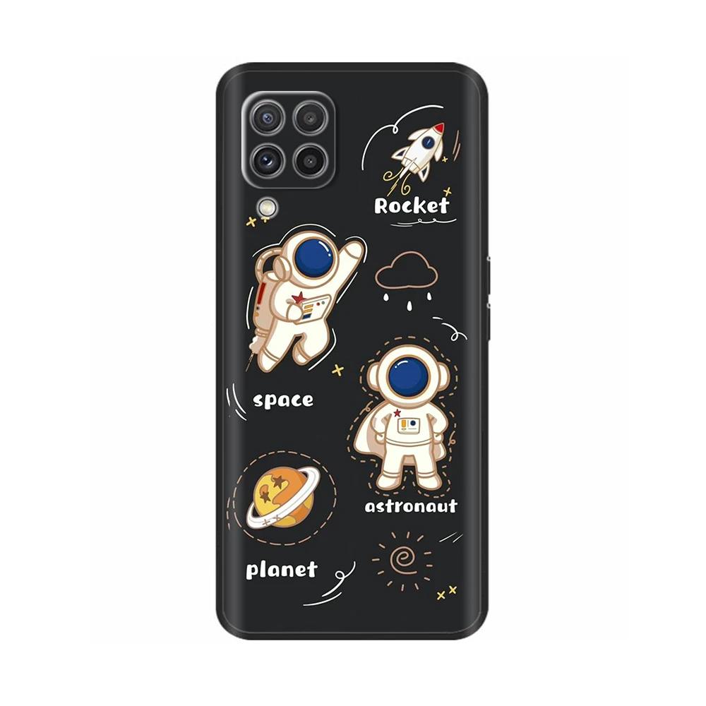 For Samsung Galaxy A22 Case A225F Cute Soft Smooth Liquid Silicone Protection Phone Cover For Samsung Galaxy A22 5G Case A22S