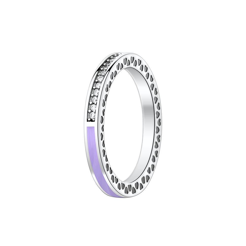 925 Silver Blue, Green, Heart-Shaped Square Ring Suitable For Women's Exquisite Jewelry At Wedding Parties