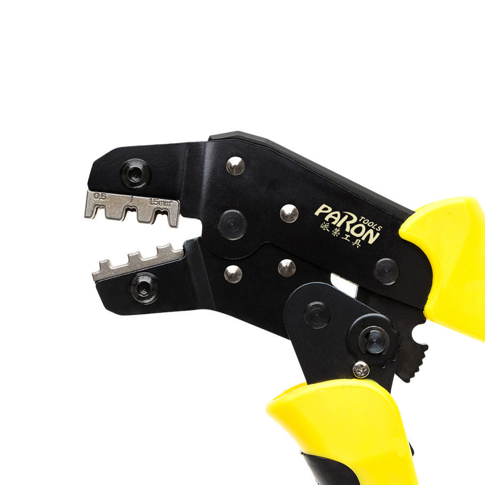 Pince à sertir paron, pince à sertir pour bornes à cliquet, ingénierie professionnelle, 3.96-6.3mm, 26-16awg