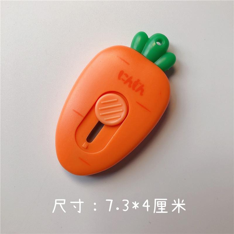 Carrot Cute and Practical Fridge Magnets - Detachable Miniature Knife and Egg Timer