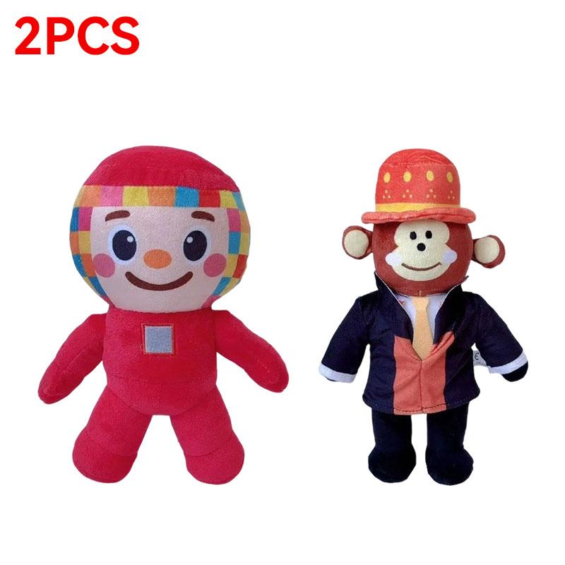 NEW Steal A Brainrot Abstract Plush Toys Games Peripheral Plushie Cute Cartoon No. 9 House Stuffed Doll Toys Gamer Fans Gift