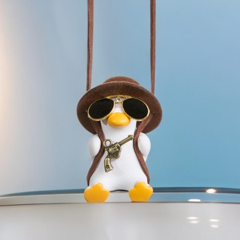 Car Pendant Swing Duck Car Rearview Mirror Pendant Car Pendant Car Pendant
