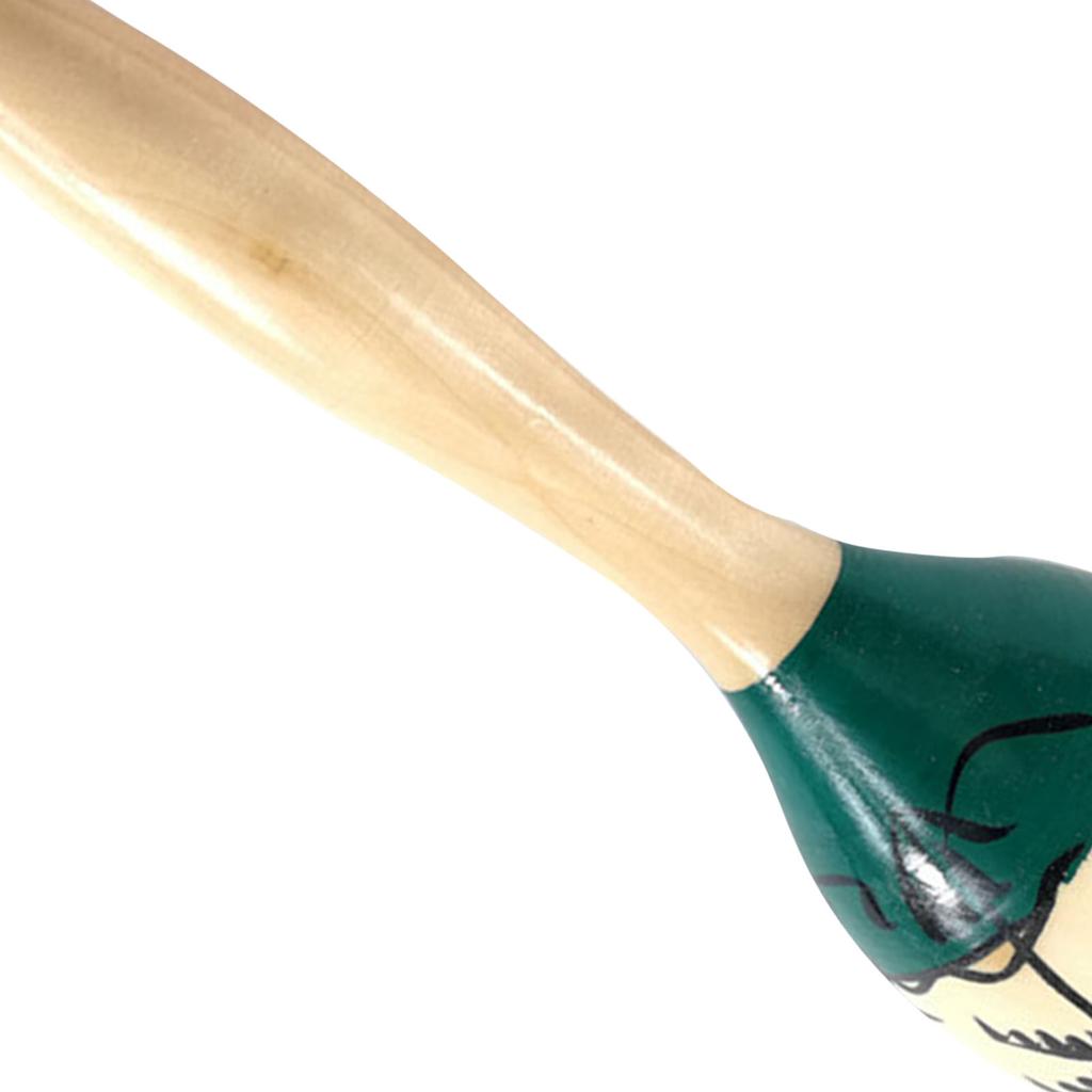 Maracas Musical Instruments Educational Handmade Wooden Maracas Rattles for Party Favors Musical
