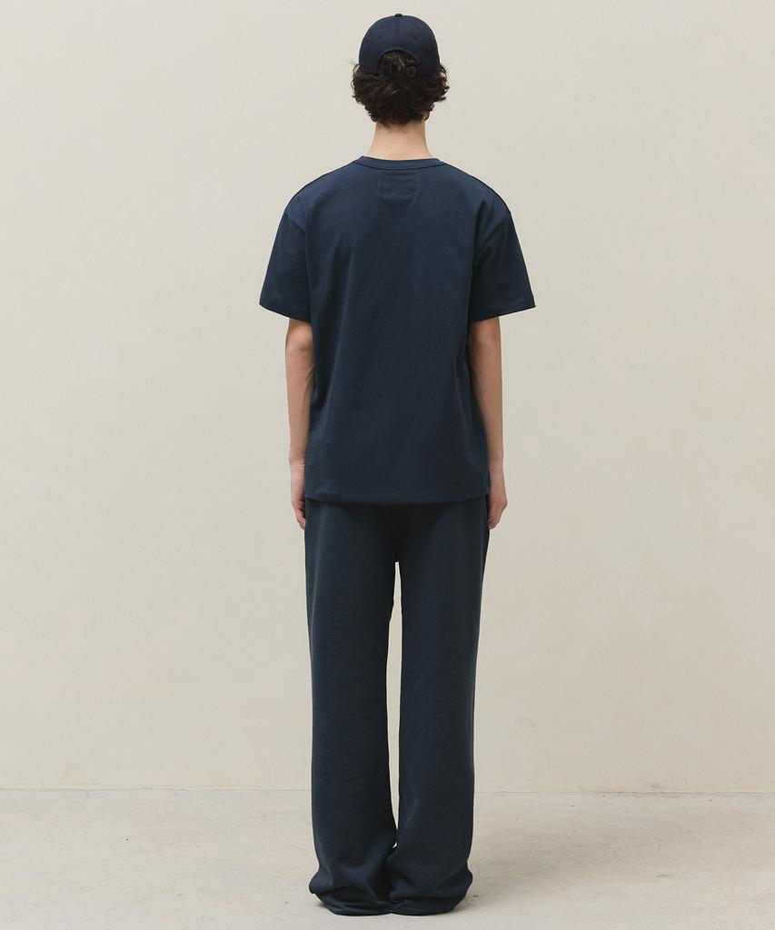 Matile Basic Logo T-Shirt / Navy