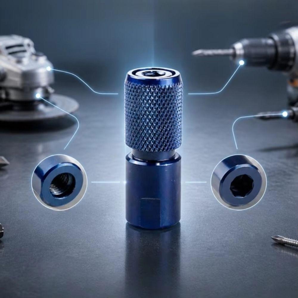 Compact Design Self-Locking Hex Shank Adapter M10 Thread Drill Converter  Professional Construction