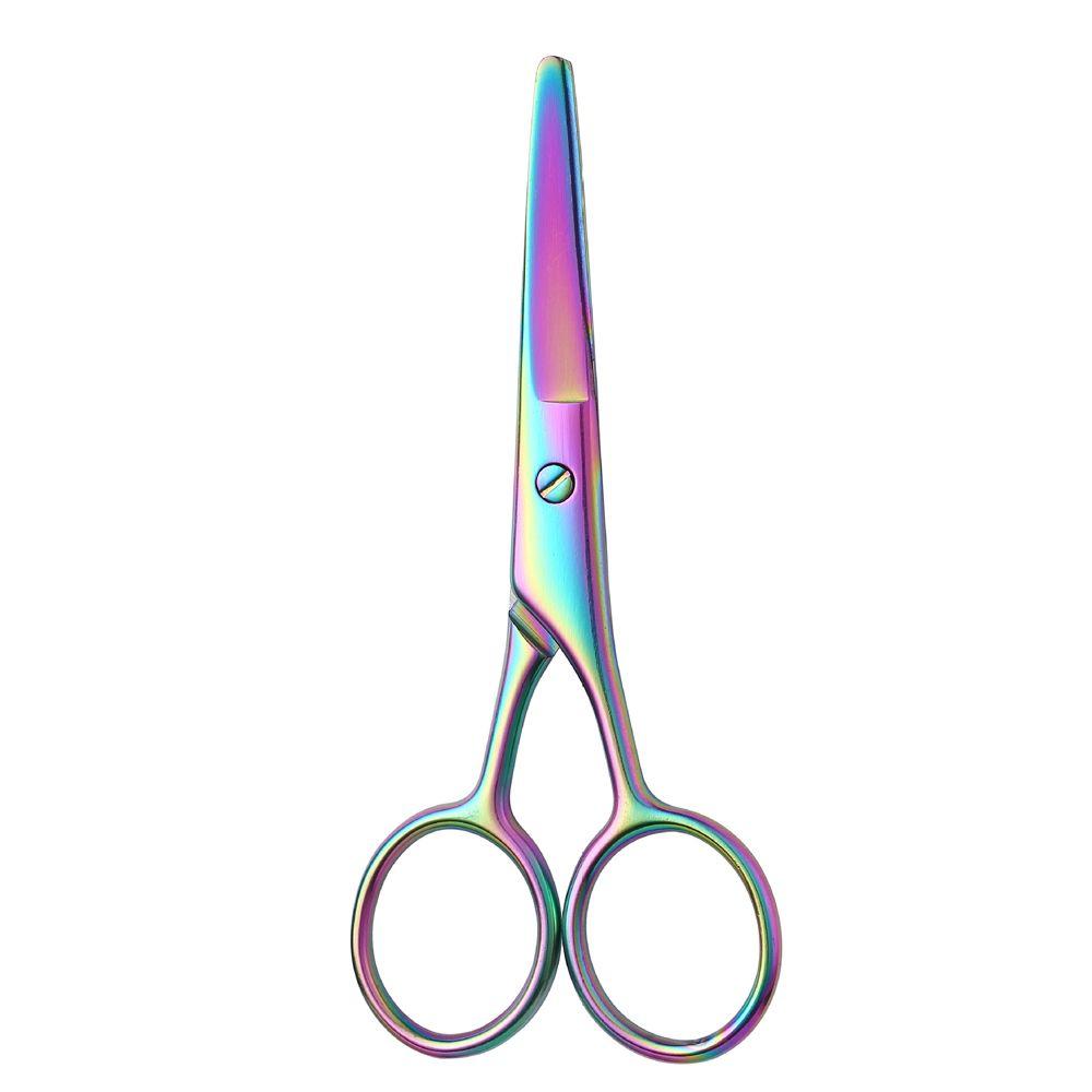 Steel Nose Hair Scissor Makeup Scissors Brow Clipper Eyebrow Trimmer Nail Cuticle Nipper Scissors