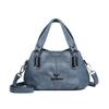 Handbag Women's PU Shoulder Bag Middle-aged And Elderly Mother Bag