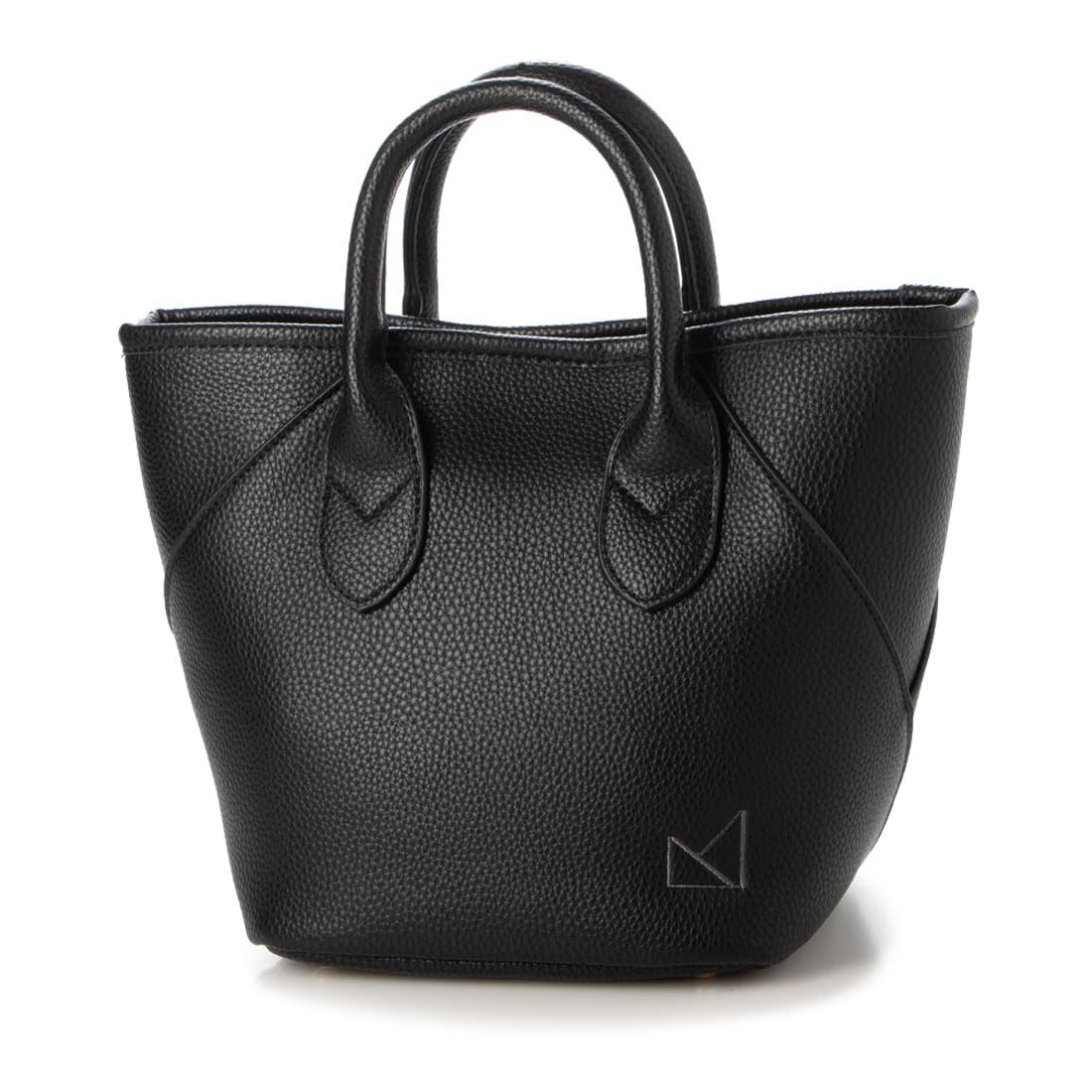 Maison Vert MV19 (Lightweight Shrink Synthetic Leather) 2-Way Mini Bag, Black (10)