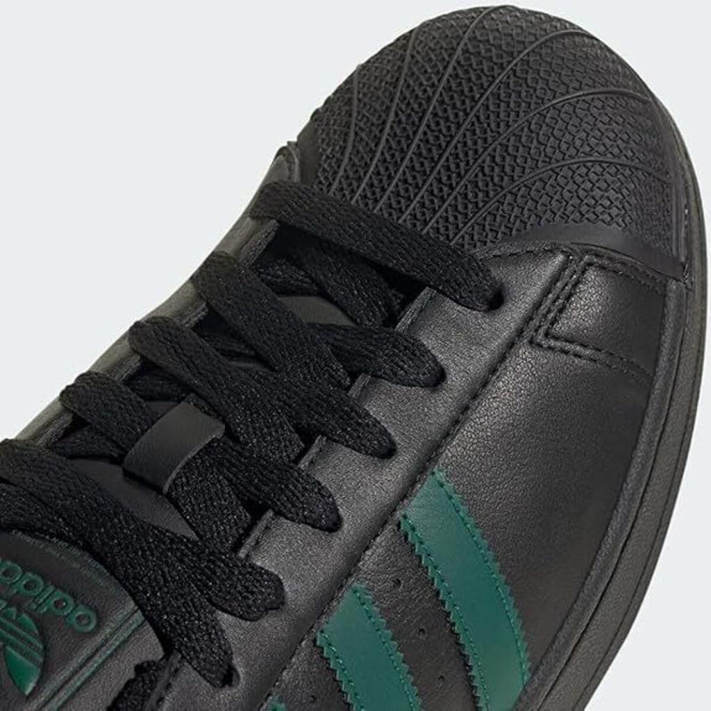 Adidas Superstar II Core Size JQ2311, Black/College Green/Core Black, 24.5cm