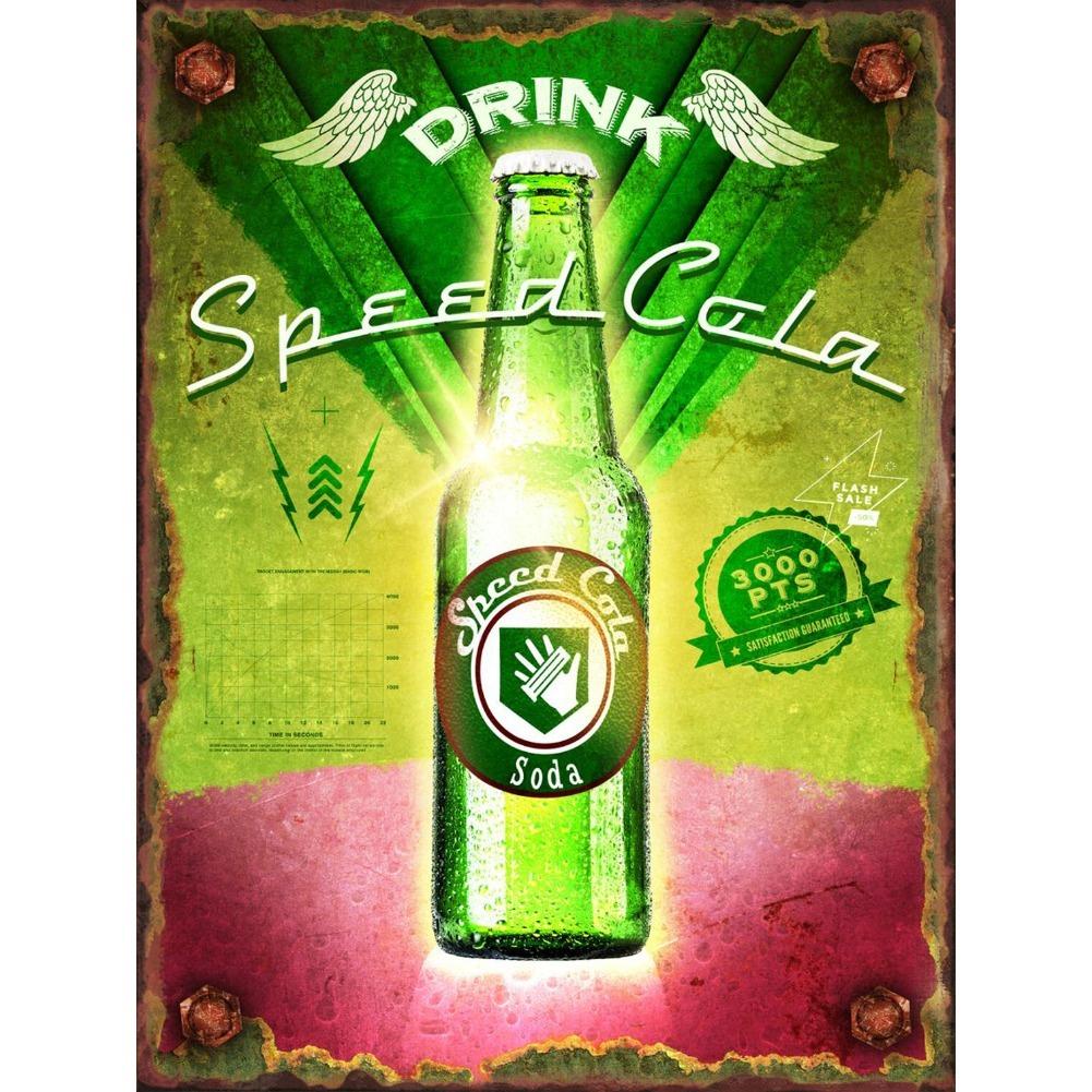 

Perk-a-Cola Drink Series Metal Tin Sign Bar Club HD Poster Home Kitchen Mural Restaurant Wall Decor Plaques Pub Retro Iron Plate 20x30cm