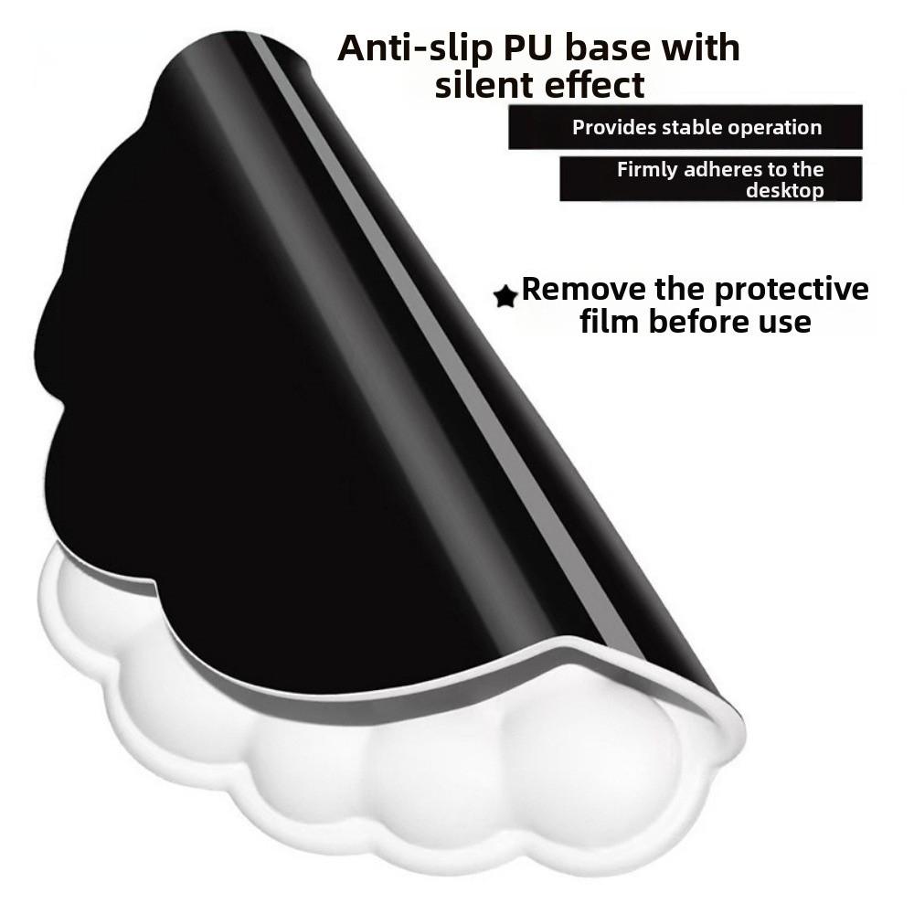Ergonomic Keyboard Wrist Support Pad Anti-Slip Cloud  Mouse Pad Mouse Cushion  Protection Rest