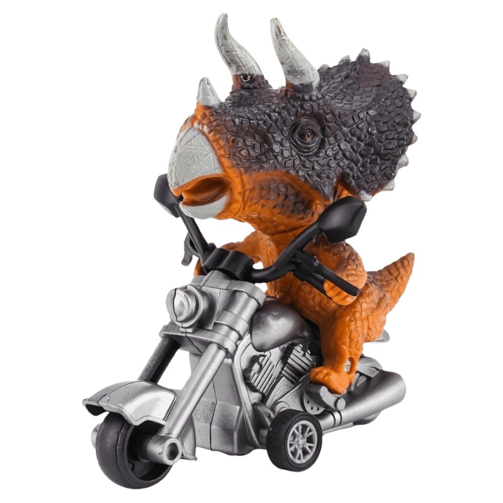 Animal Figurines Simulation Locomotive Motorcycle Pullback Motorcycle  Children S Toy Style 1