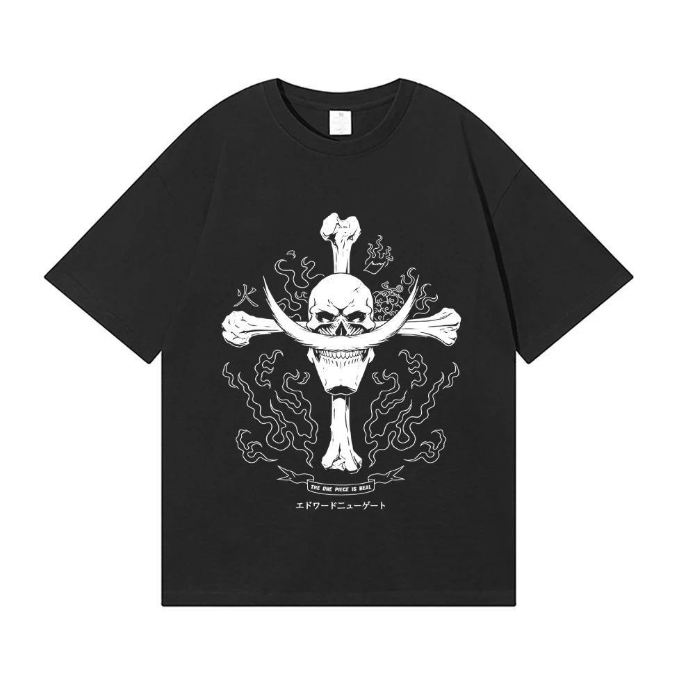 2026 Summer T Shirt ONE PIECE Edward Newgate Anime Style Classic Tee High-quality Streetwear Men's Clothing and Women Clothing