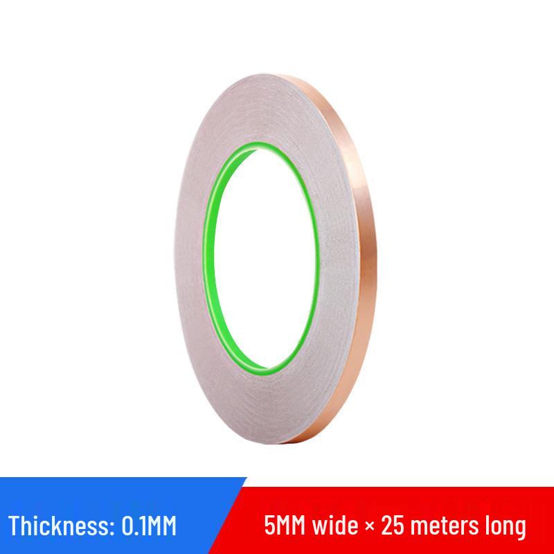 Double-Sided Conductive Copper Tape for Shielding, DIY Circuit Mods, Heat Dissipation, and Temperature Resistance