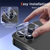 1~3PCS HD Tempered Glass Camera Protector Film For IPhone 17Air 16 15 14Plus 13 12 11 Pro Max Clear Lens Cover Phone Accessorios