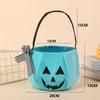 Flexible Ghost Plush Bag Handheld Pumpkin Candy Bucket Halloween Candy Bag  Dessert Making