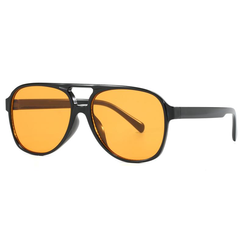 2pcs Pack New Fashion Personality Square Shaped Sunglasses Retro Punk Sun Glasses Anti Blue Light Glasses Frame Female UV400