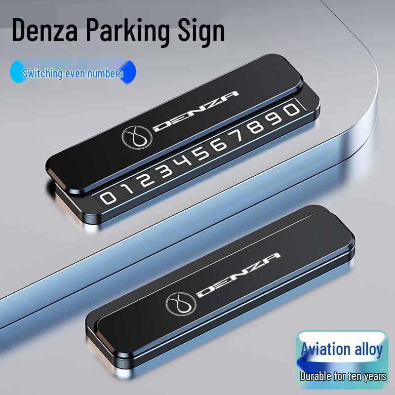 Applicable Tank 300 Temporary Car Parking Number Plate for TANK500/400/700 - Mobile Vehicle Phone Display.