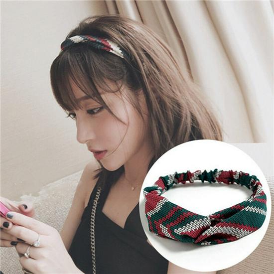 Korean Spring-Summer Elastic Chiffon Silk Headband for Women – Hair Accessories, Sports & Face Washing